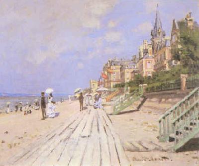 Claude Monet Beach at Trouville